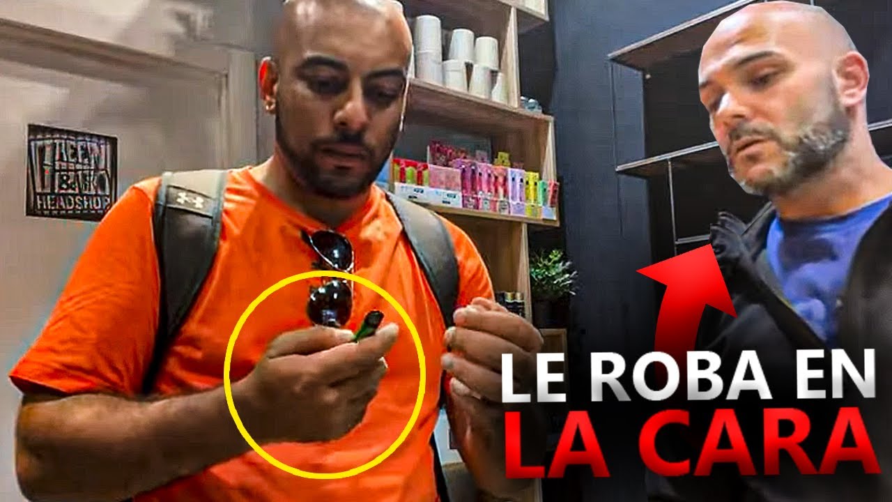BORJA ESCALONA ROBA un VAPER en DIRECTO y PASA ESTO...