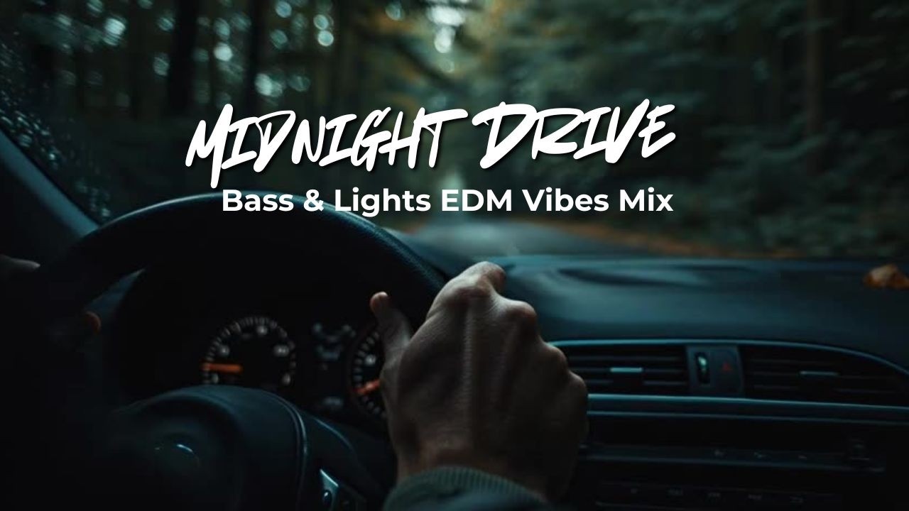 Midnight Drive 30 Minutes – Bass & Lights EDM Vibes Mix 🚗