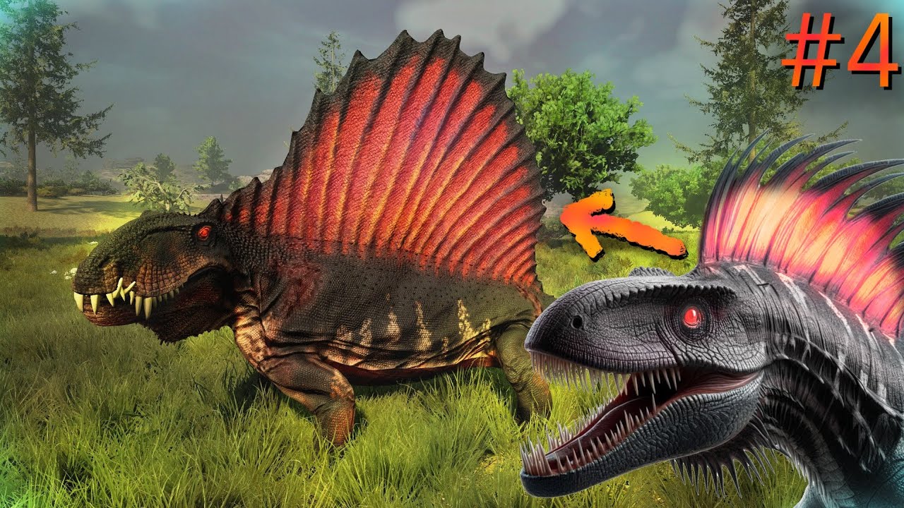 Vahşi Bir Sürüngen Olmak - Dimetrodon Olarak Hayatta Kalmayı Denedim Bölüm 4 | Path Of Titans