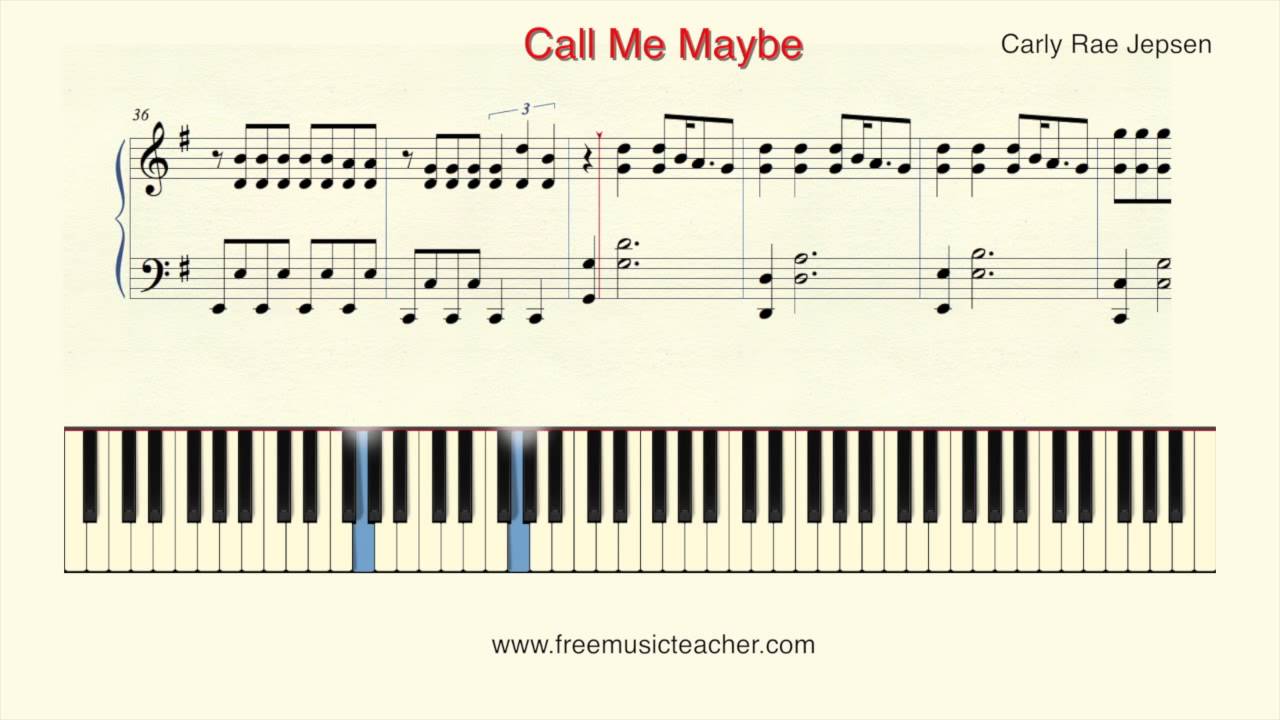 How To Play Piano: Carly Rae Jepsen 