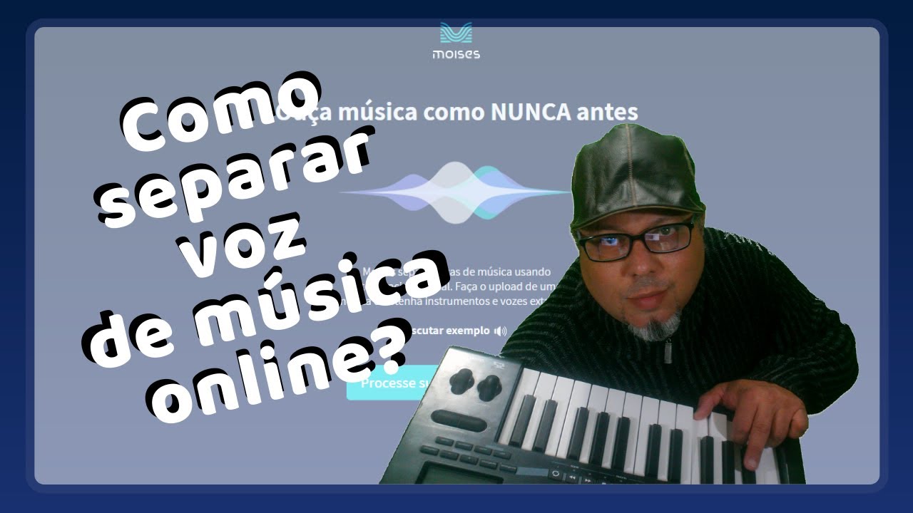 Como separar voz de m&uacute;sica no Moises.ai?