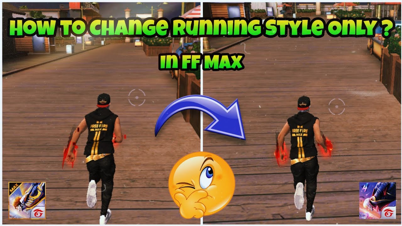 How To Change Running Style in FreeFire Max 😍| #ffmax