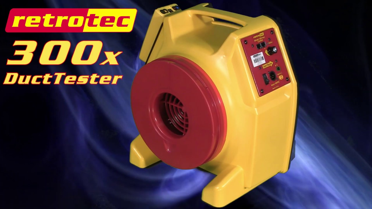 Introducing the Retrotec 300x DucTester