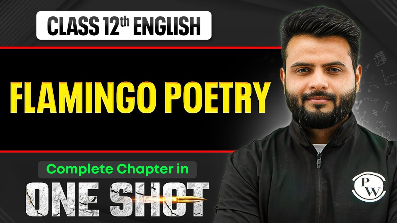 All Flamingo Poetry Class 12 English One Shot 🔥 | NCERT Full Revision | VIJETA 2026 by Anurag Sir