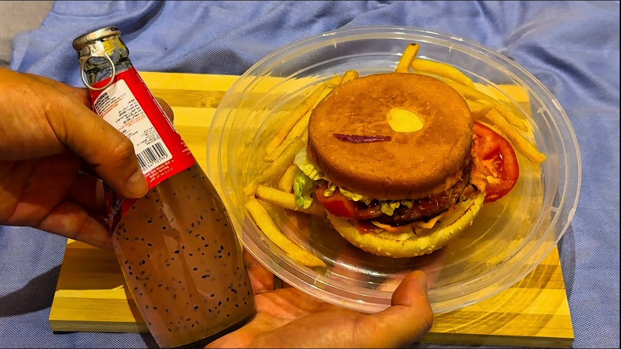 Warm Fries, Juicy Burger & a Slow Sip | crunch_melt