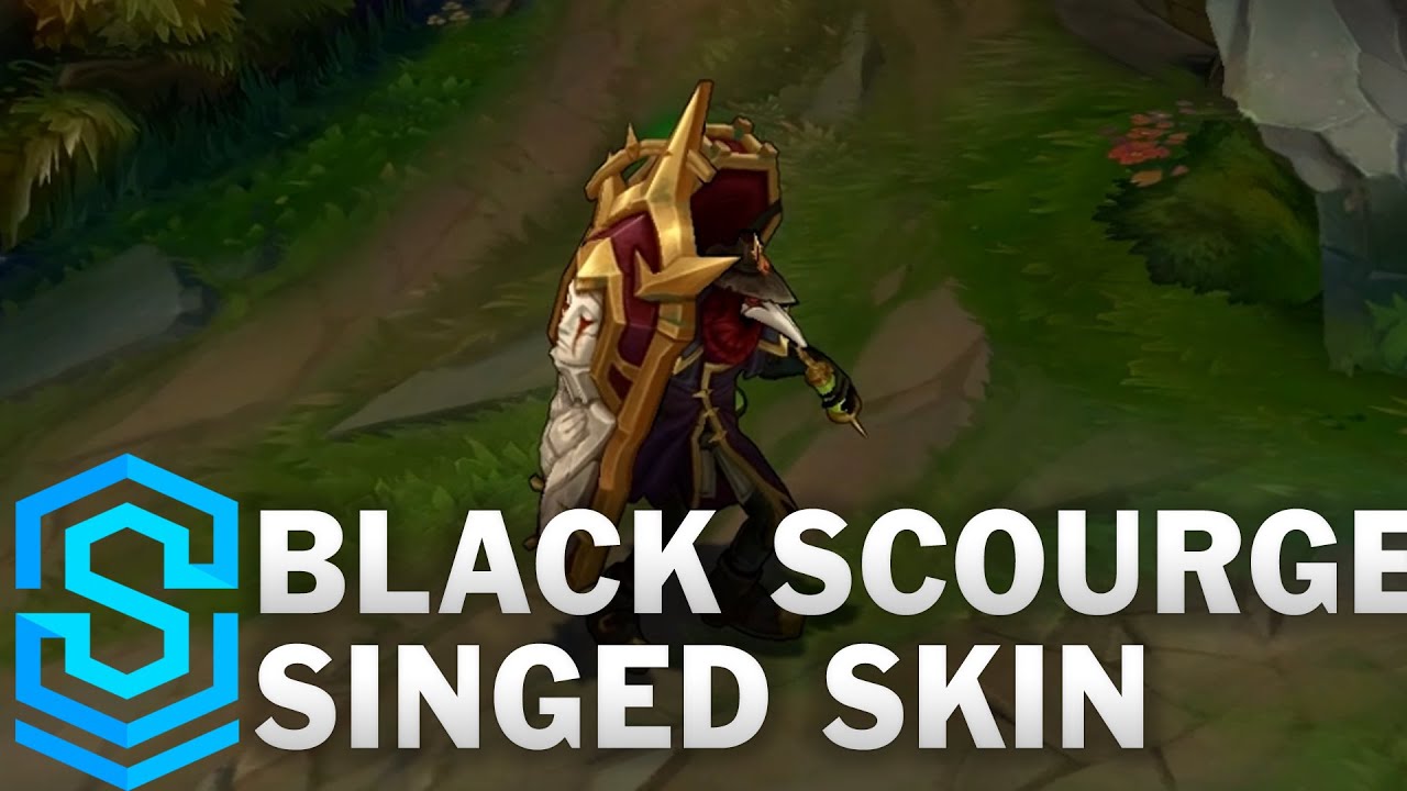 Black Scourge Singed Skin Spotlight - League of Legends