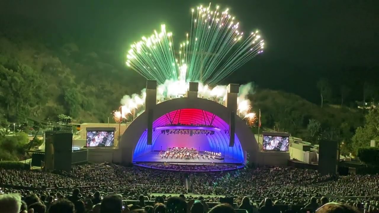 Hollywood Bowl Fireworks. Aug 19, 2023
