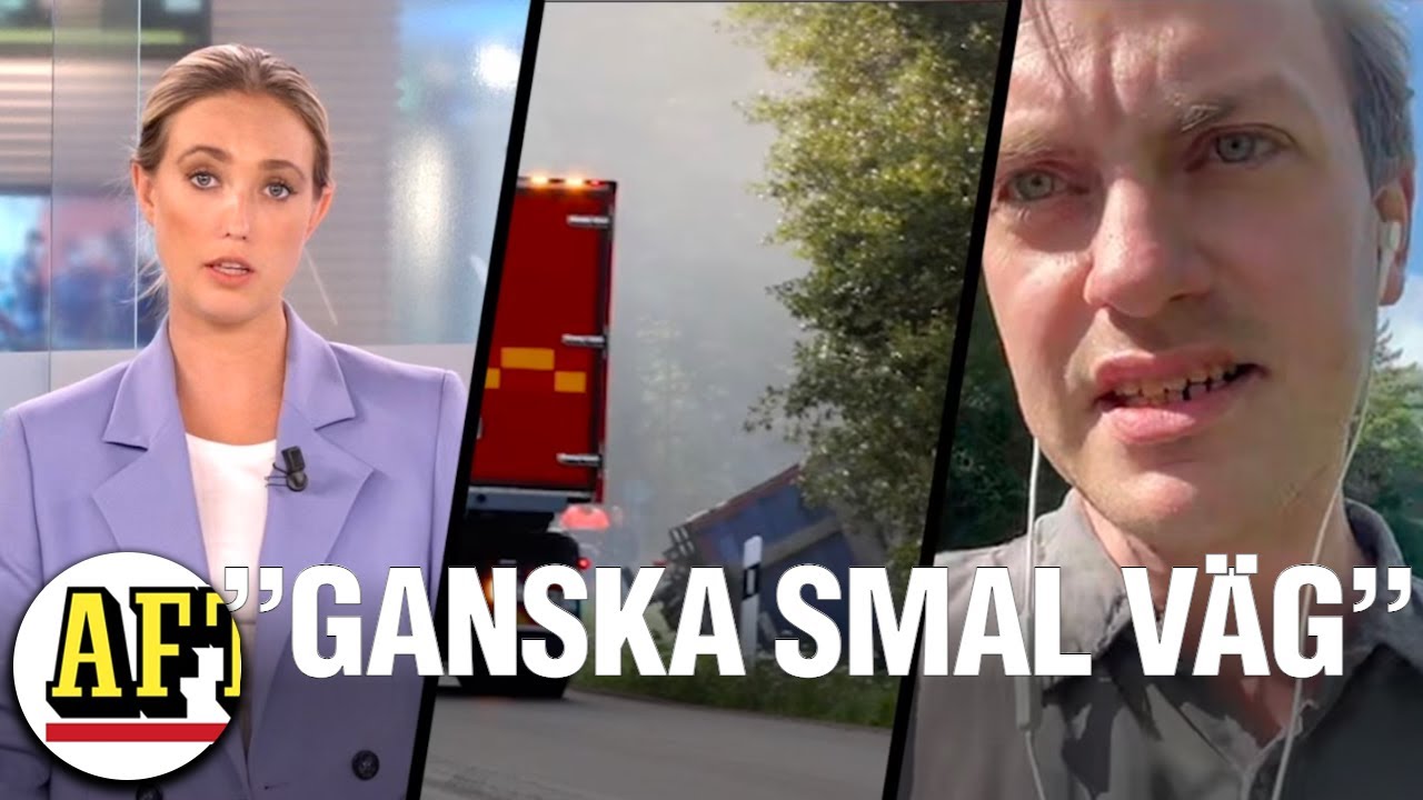 Fem män dog i samband med dödsolyckan i Skara – Aftonbladet på plats