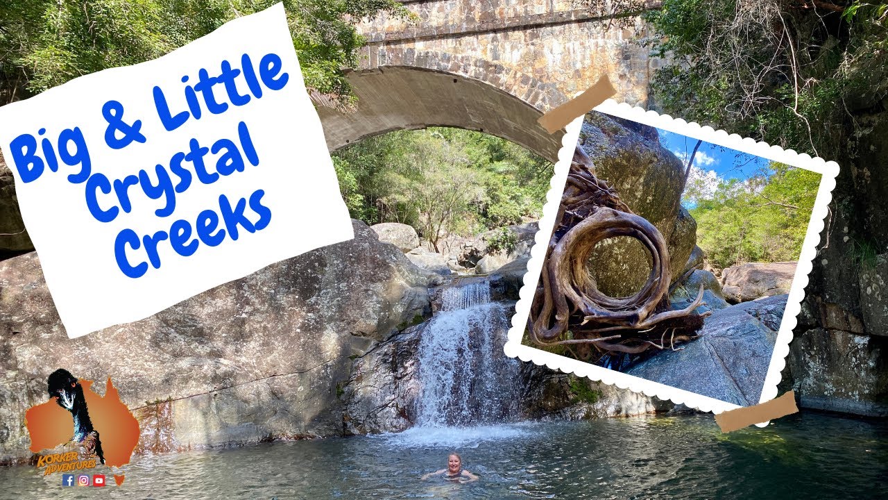 Little Crystal Creek & Big Crystal Creek Qld   HD 1080p