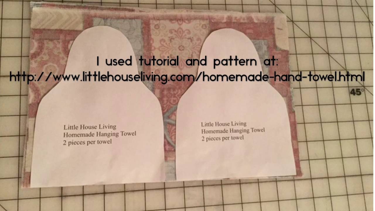 Christmas Oven Door Hanging Kitchen Towel Project