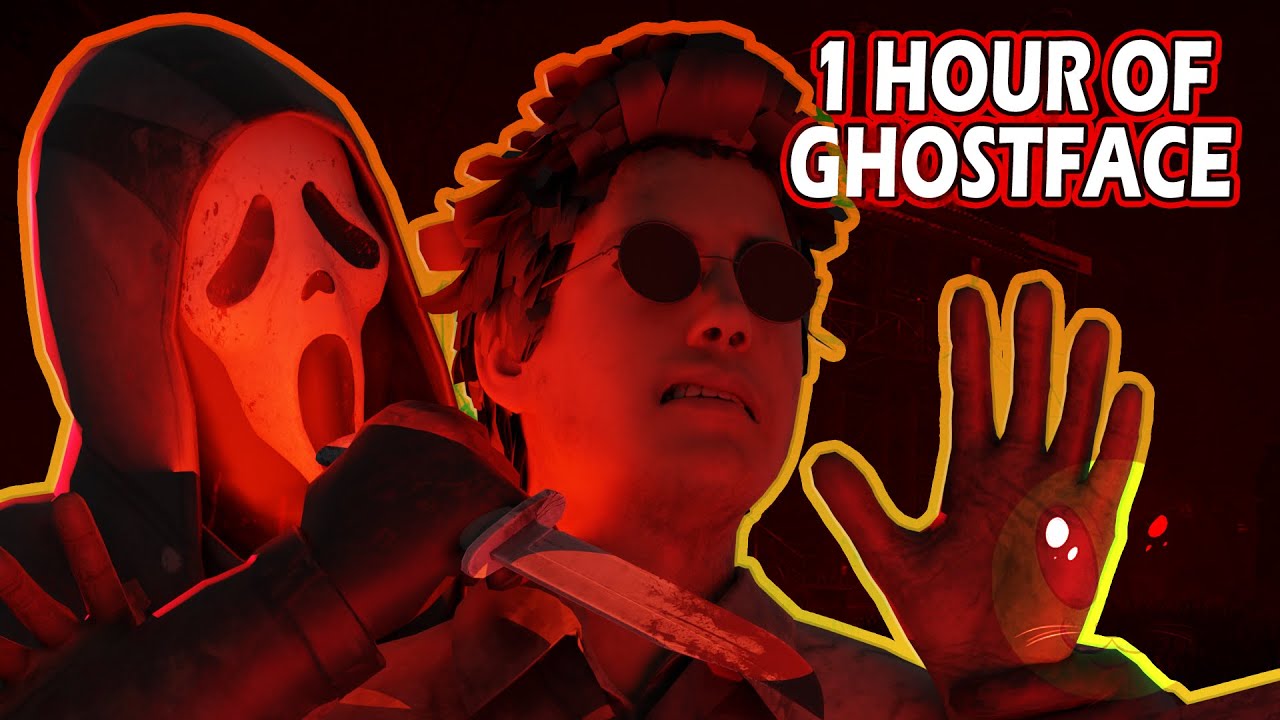DBD GHOSTFACE GAMEPLAY FOR OVER AN HOUR AND A HALF!! / Dead by Daylight