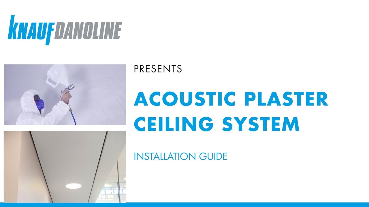 Knauf Danoline Kraft Acoustic Plaster Ceiling System
