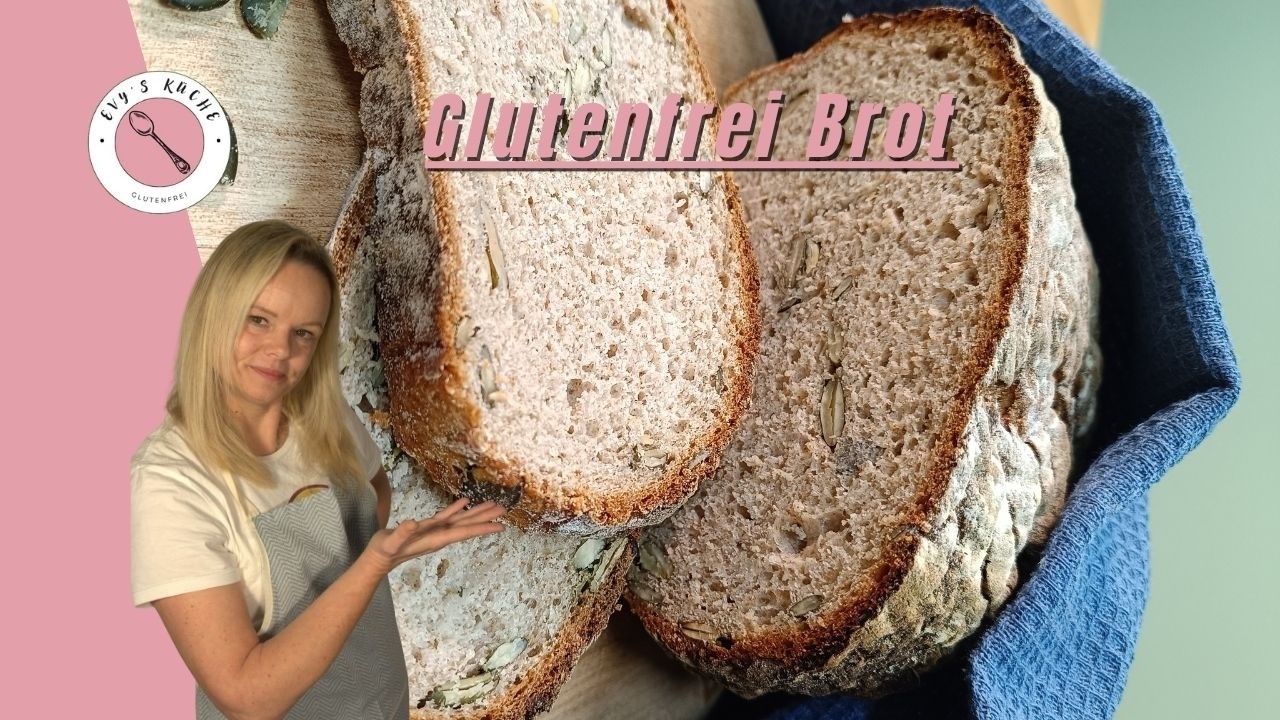 🥖 Glutenfreies K&uuml;rbiskern-Brot | Extrem saftig & lange frisch | Evy&rsquo;s K&uuml;che