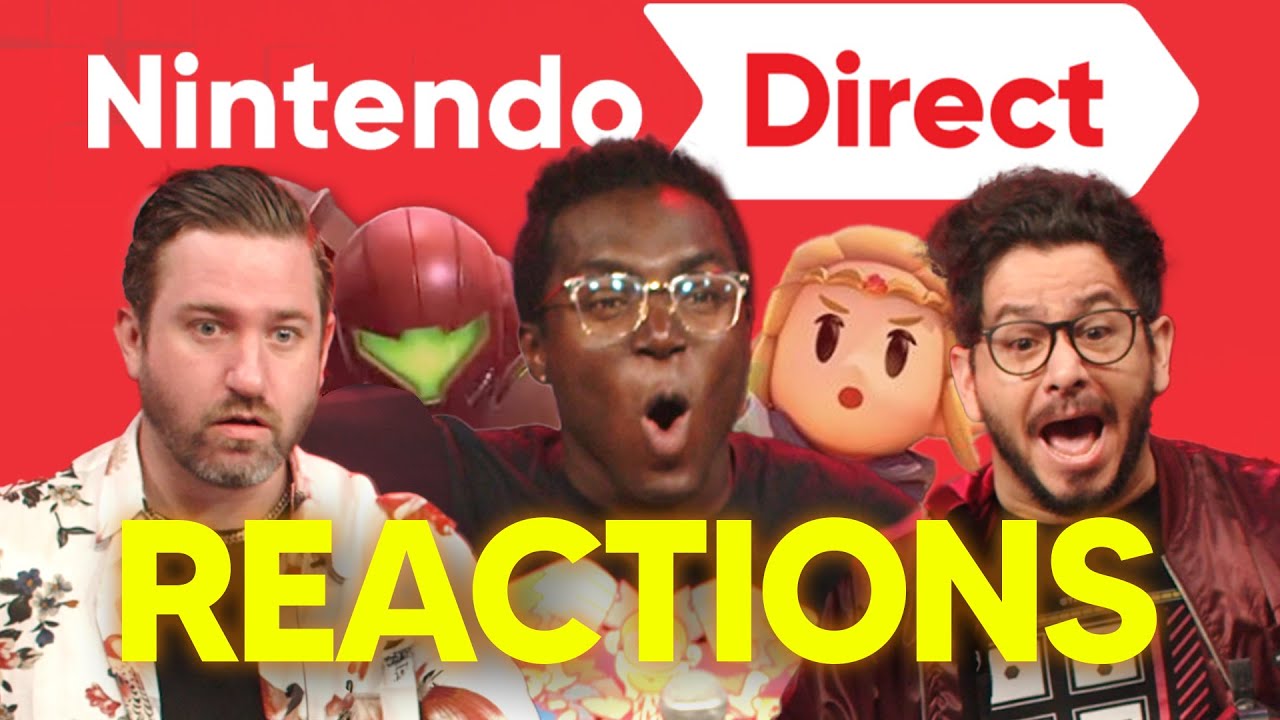Nintendo Direct, июнь 2024: забавные живые реакции