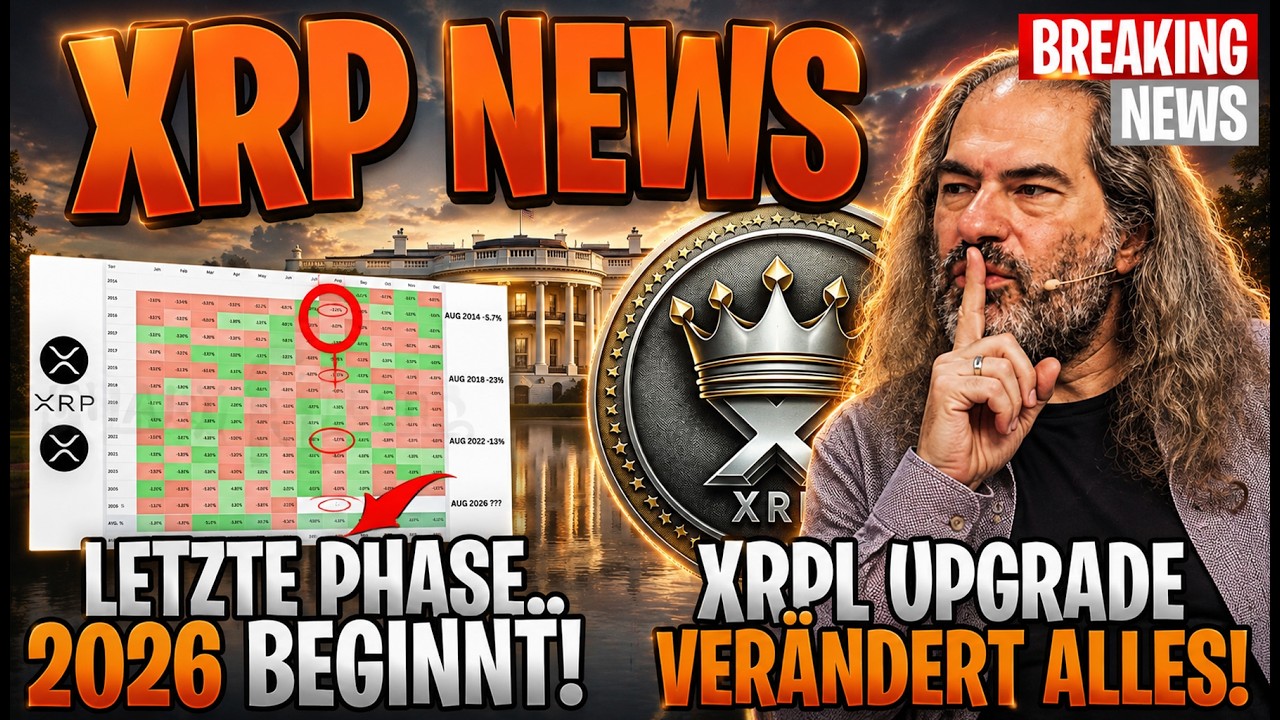 XRP NEWS 😮BOOOM! XRPL Upgrade ver&auml;ndert ALLES! 2026 die LETZTE Phase?! ⏳