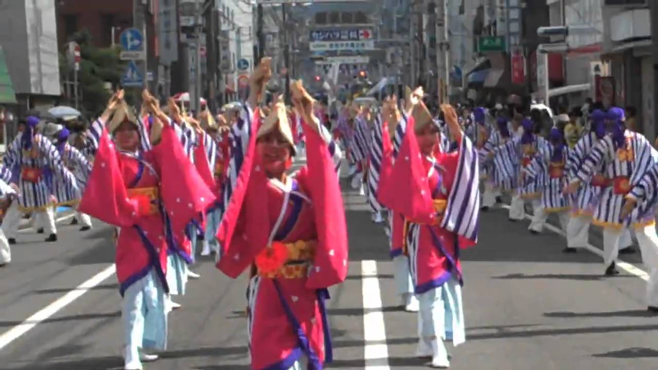 十人十彩　ＨＤ　ストリート　２００９　第５６回よさこい　１３０人
