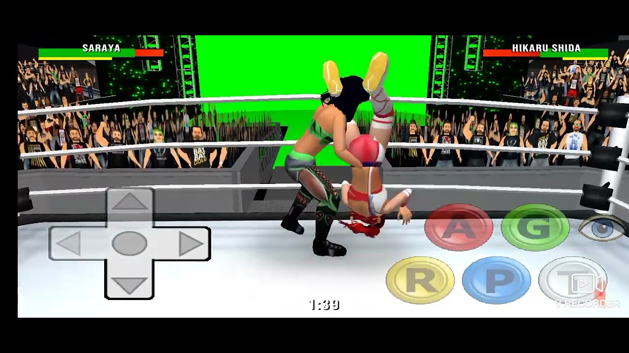 WWE WR3D SUMMER SLAM - SARAYA VS HIKARI SHIDA / ONE ON ONE