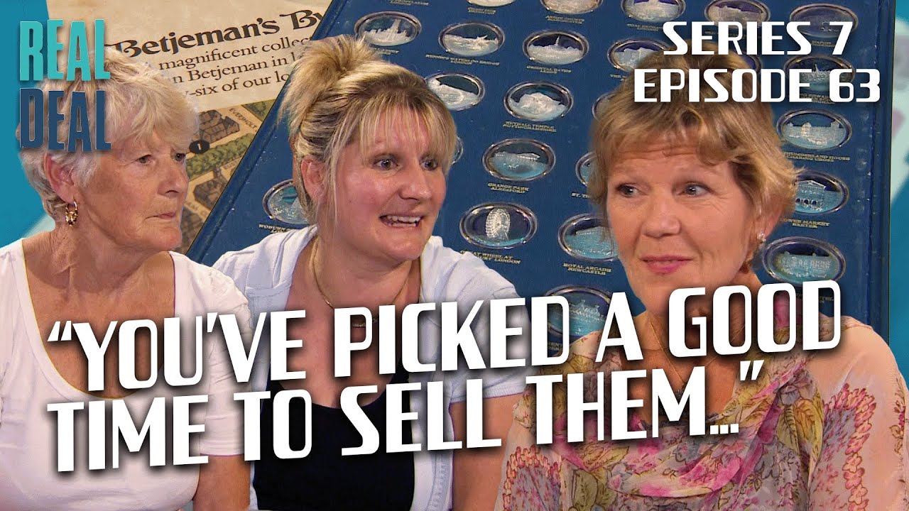 Can Dealer make a competitive offer on Betjeman&rsquo;s coin collection? | Dickinson's Real Deal | S7 Ep63