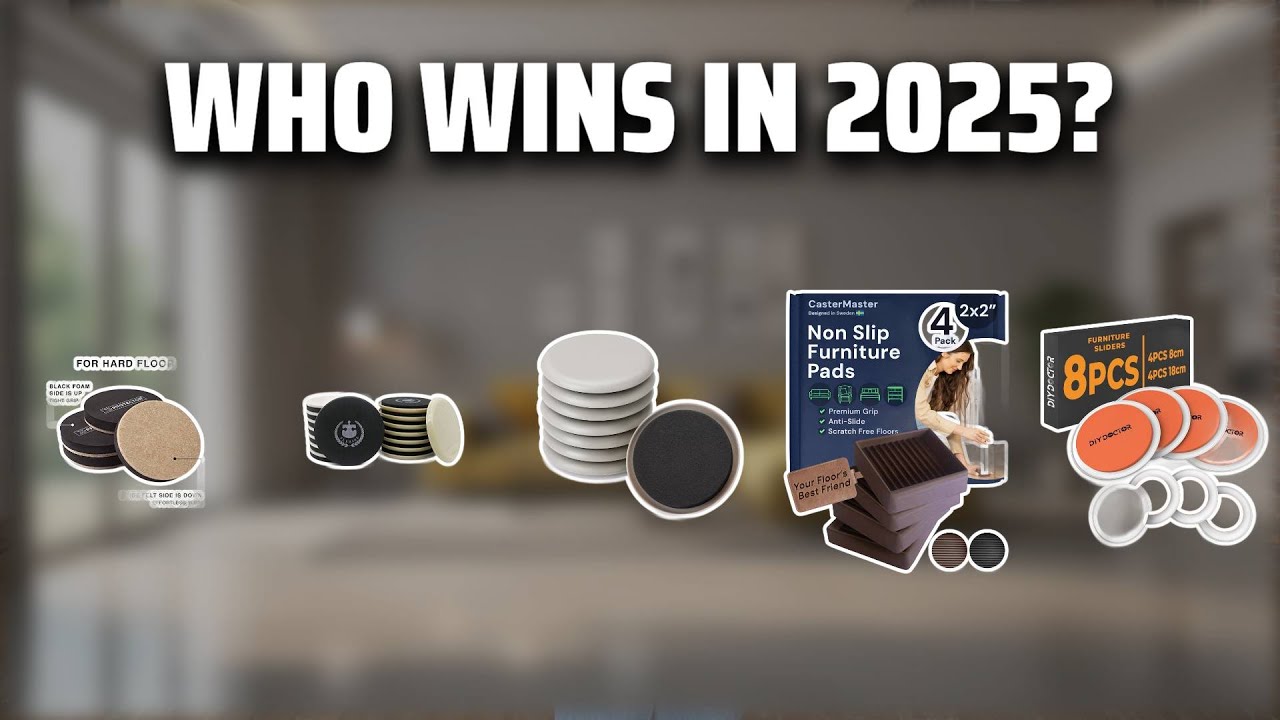 The Top 5 Best Furniture Sliders in 2025 - Must Watch Before Buying!