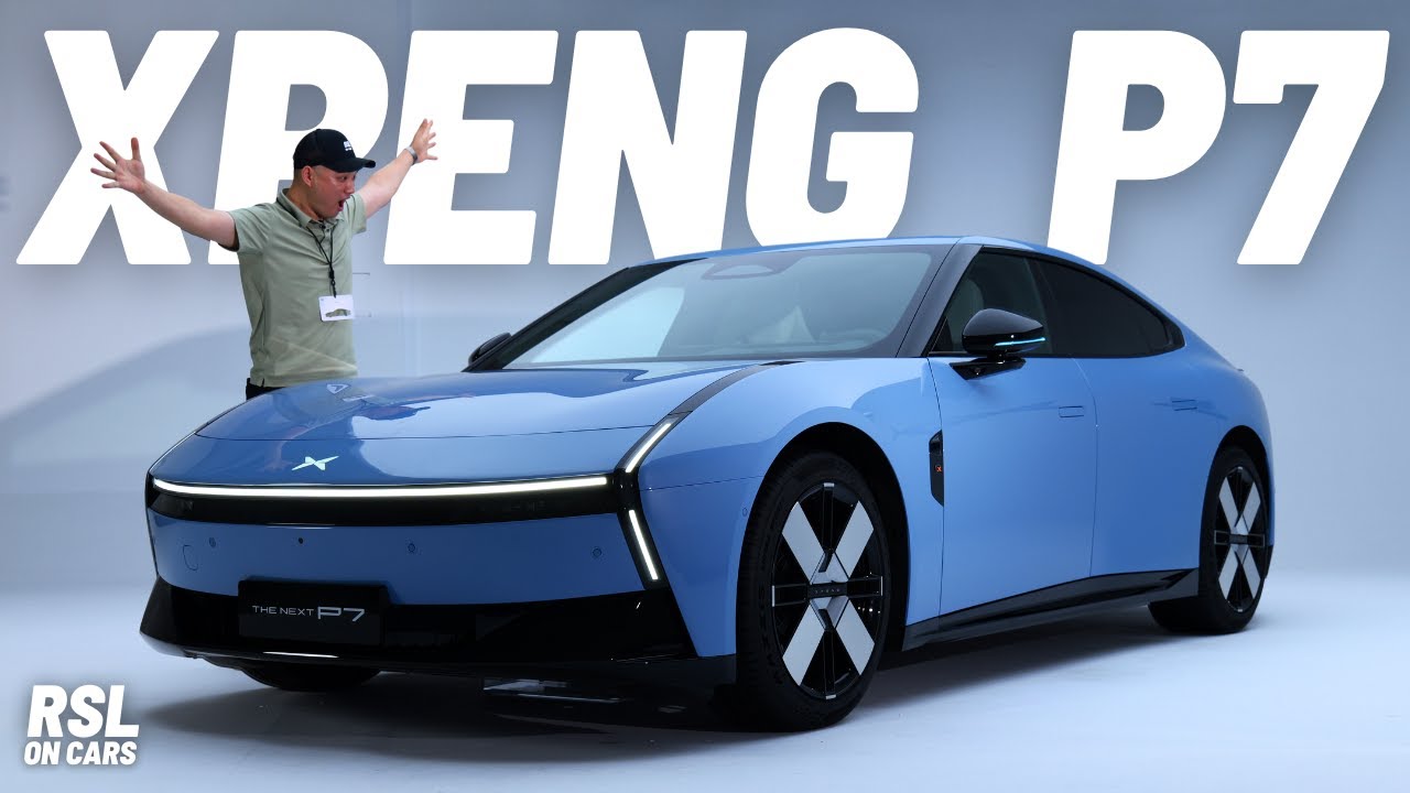 2025 Xpeng P7: Stunning First Look! (4K)
