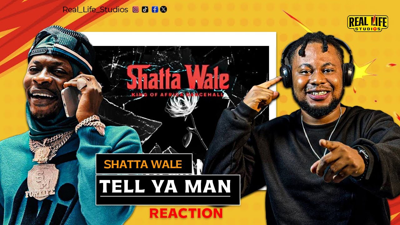 SHATTA WALE - Tell Ya Man ( Official Visualizer) BREAKDOWN 🔥🔥🔥🔥 | INFO DEY 