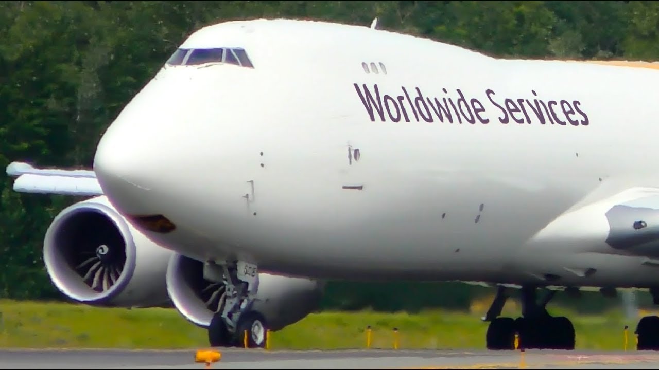 5 VERY LOUD Boeing 747 Takeoffs | Anchorage Airport Plane Spotting