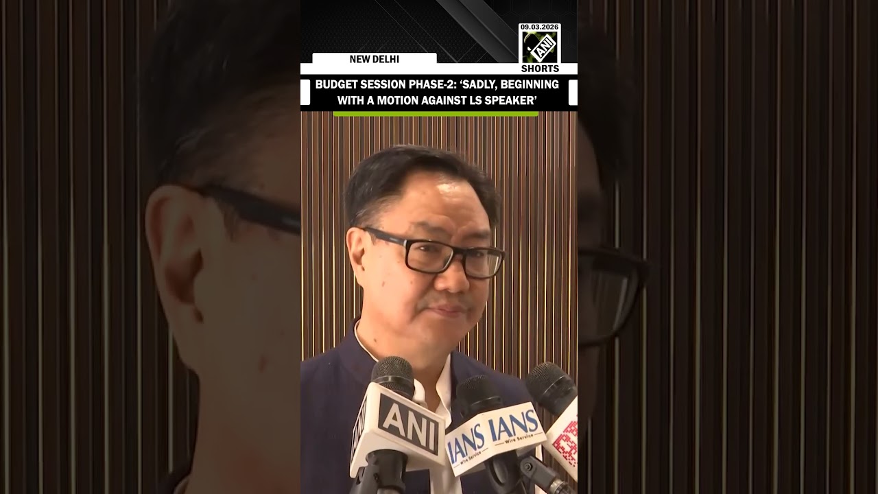 Budget Session Phase-2: &lsquo;Sadly, it is beginning with motion against LS Speaker&hellip;&rsquo; Kiren Rijiju