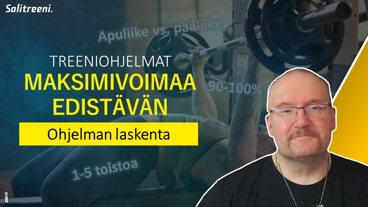 Treeniohjelmat : Maksimivoimaa edistävän ohjelman laskeminen