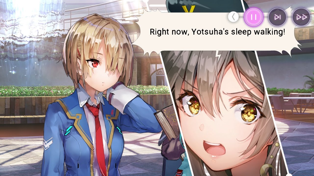 Heaven Burns Red - Yotsuha Recollection 1 - Yottsun's Sleeping Power