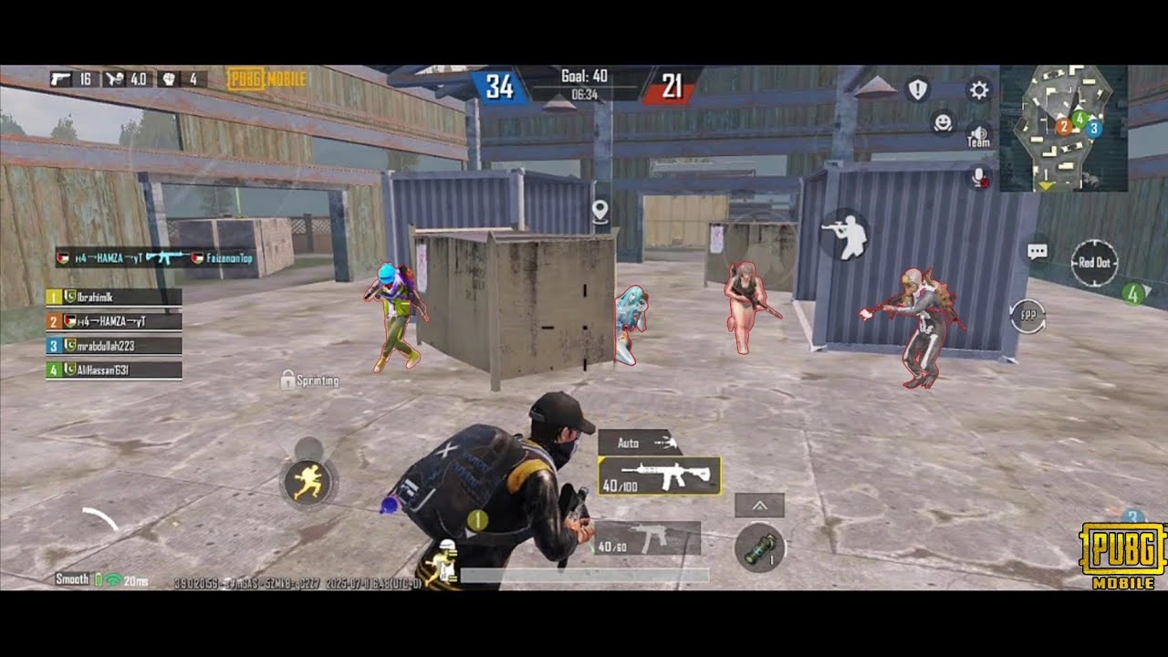 Best TDM Map For Aim Training in 1 vs 4 Fight Situation 
