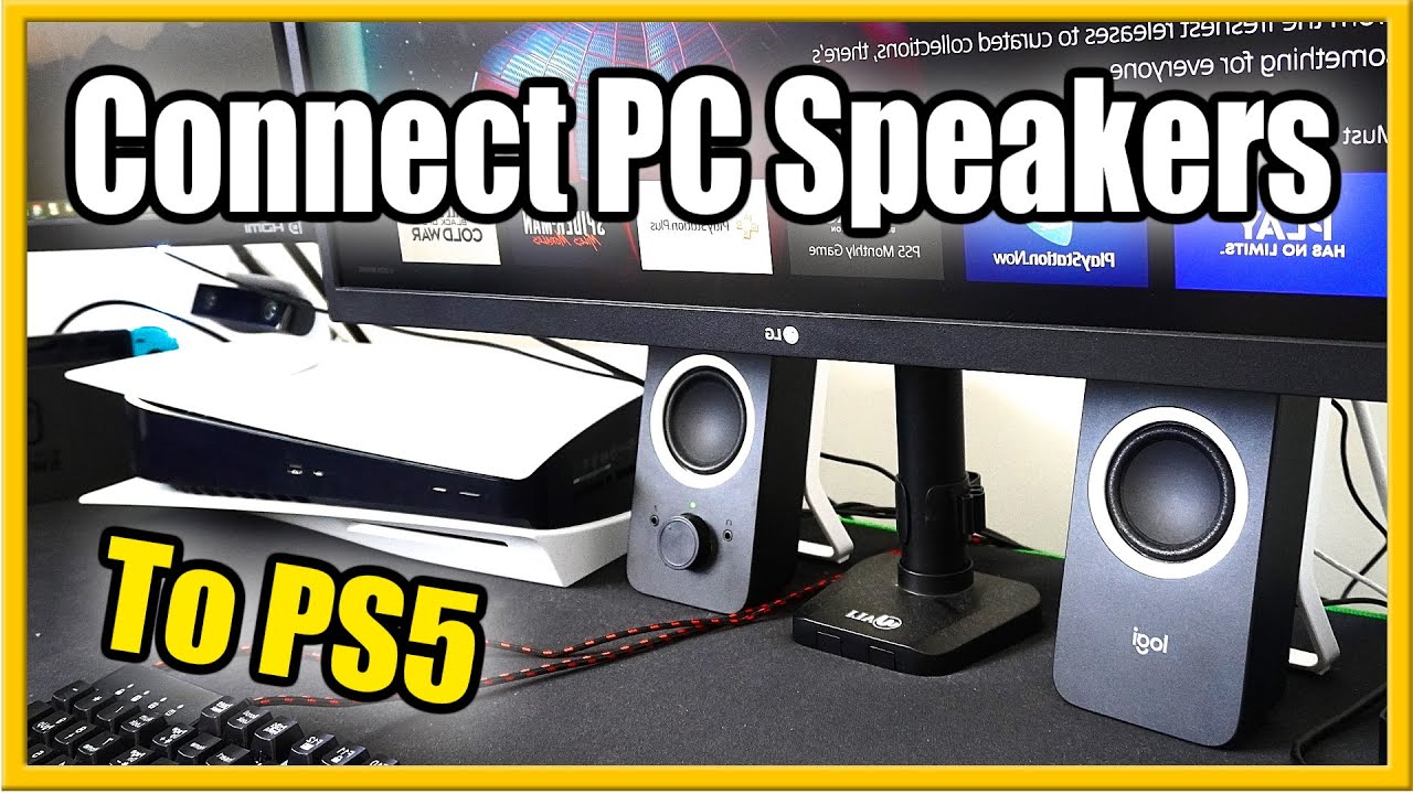 Как подключить колонки ПК к PS5 для звука (быстрый способ!)