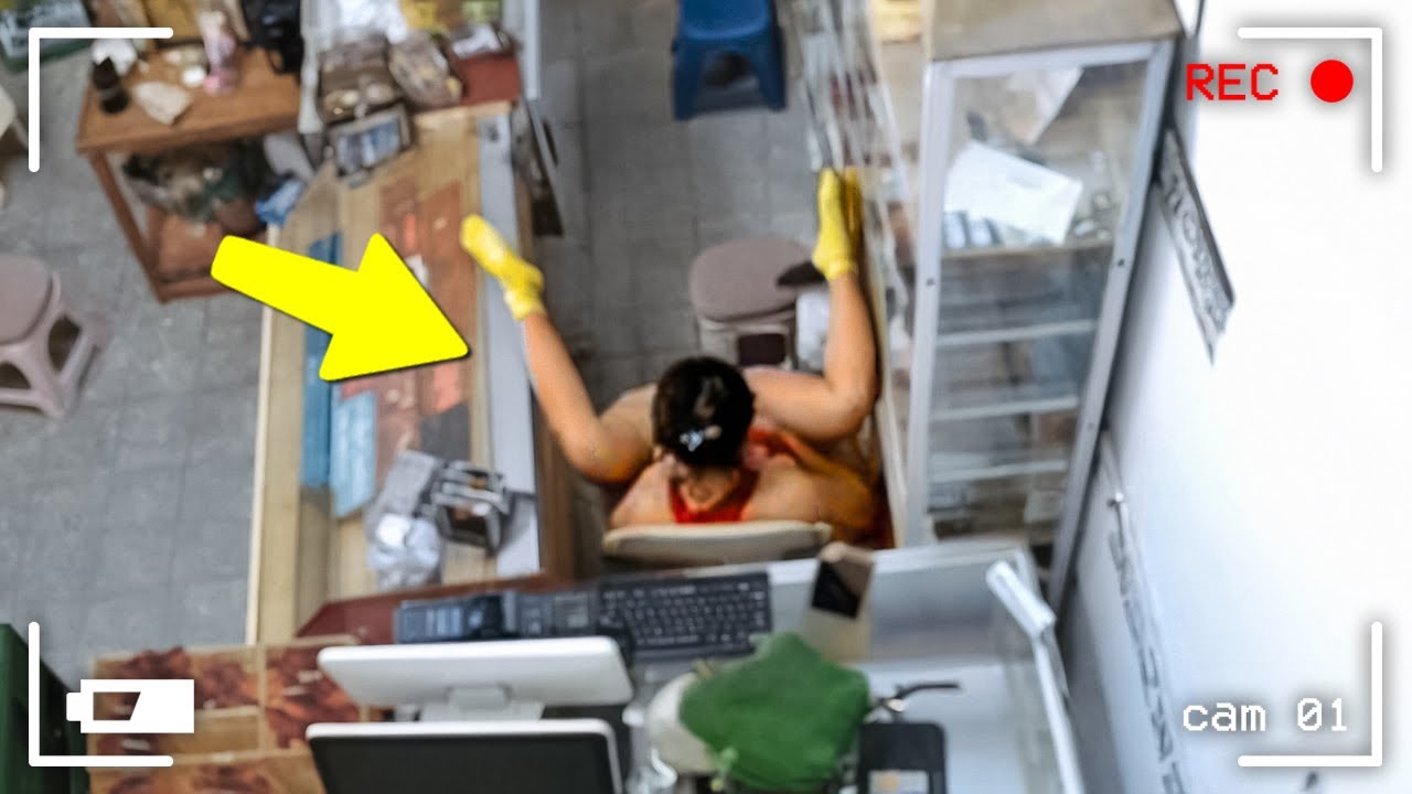 110 MOMENTOS INCRÍVEIS GRAVADOS PELAS CÂMERAS DE VIGILÂNCIA