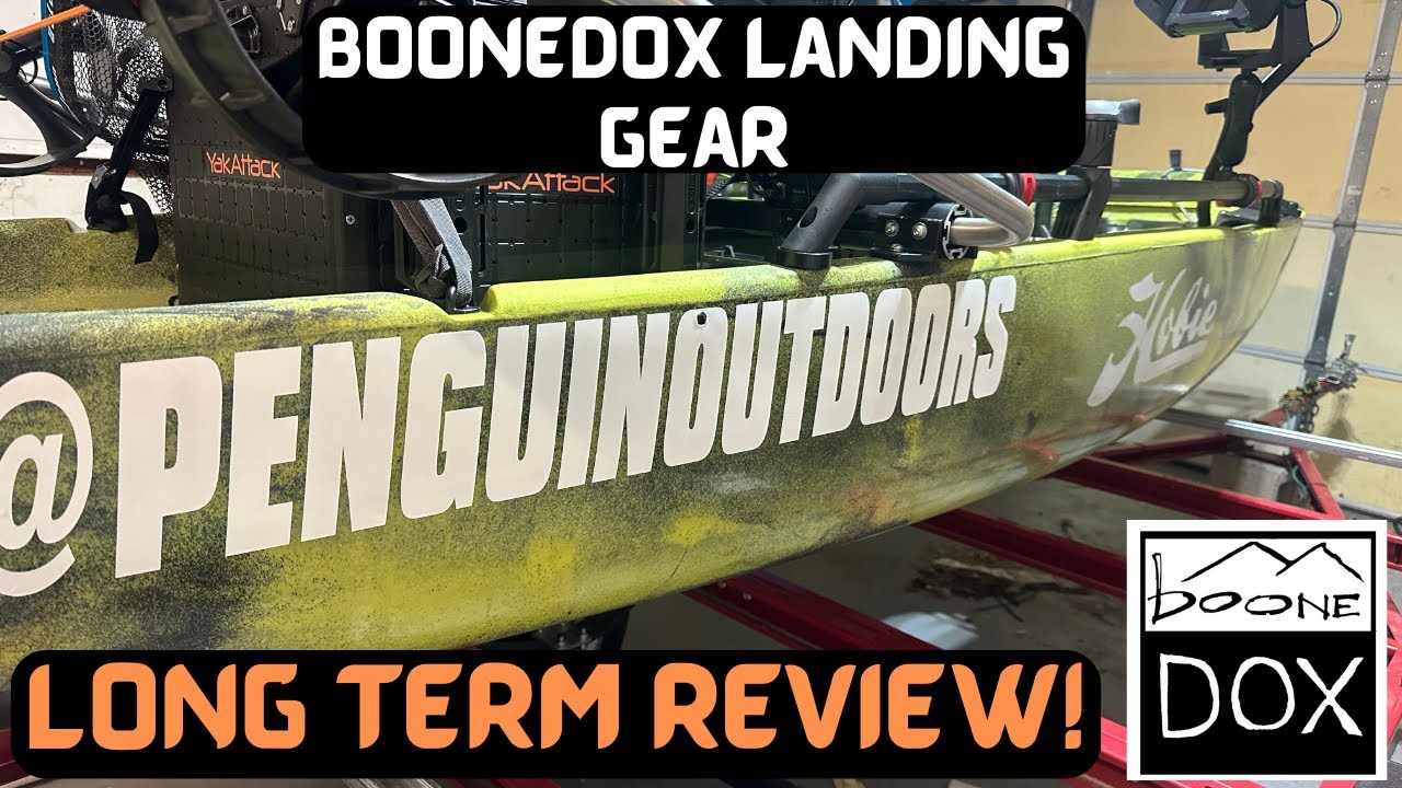 Boonedox Landing Gear: Long term review! Worth it? Damage your kayak? All questions answered! Sub!!!