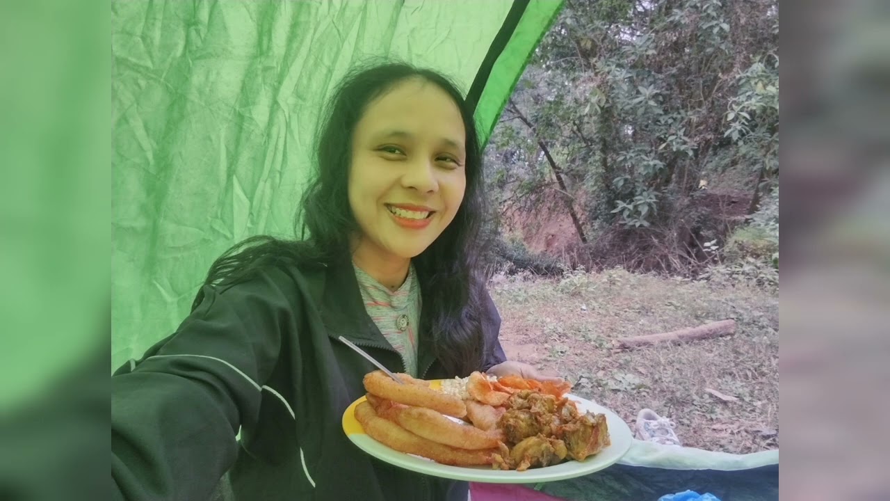 outdoor camping 🏕️ on the way phulchoki danda 🥰 mamu xori 🥰