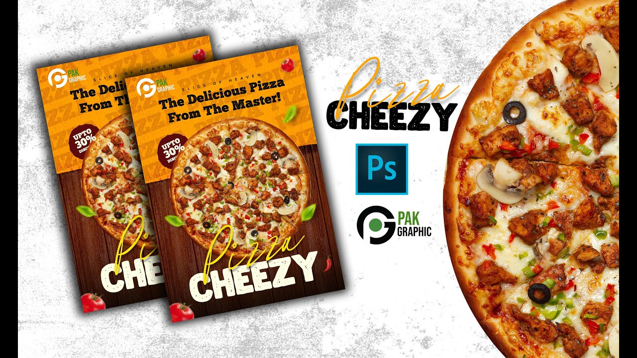 Design Fast Food Poster in Photoshop | Photoshop Tutorial in Hindi
