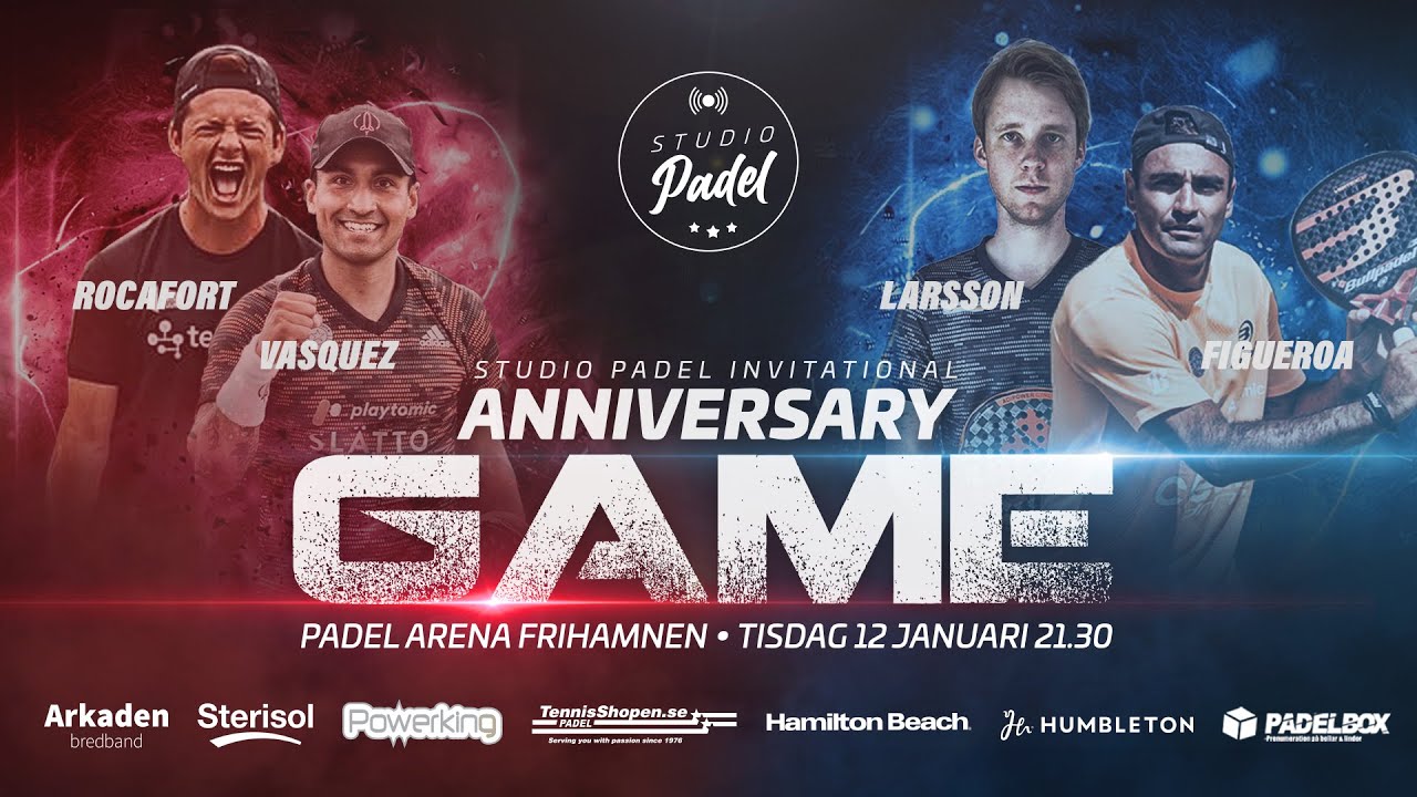 Part 1 - Anniversary game (Rocafort/Vasquez vs. Larsson/Figueroa)