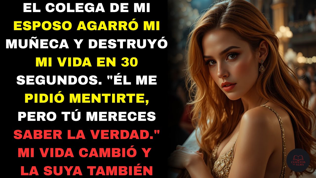 El colega de mi esposo tomó mi muñeca y dijo la verdad en 30 segundos. Todo cambió.