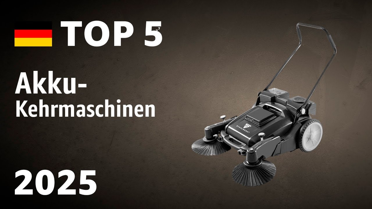 TOP—5. Beste Akku-Kehrmaschinen. Test & Vergleich 2025