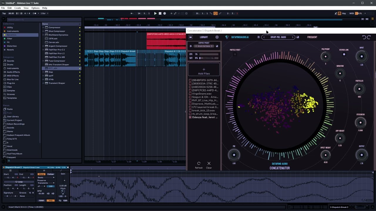 Sound Design 13: DataMind Concatenator