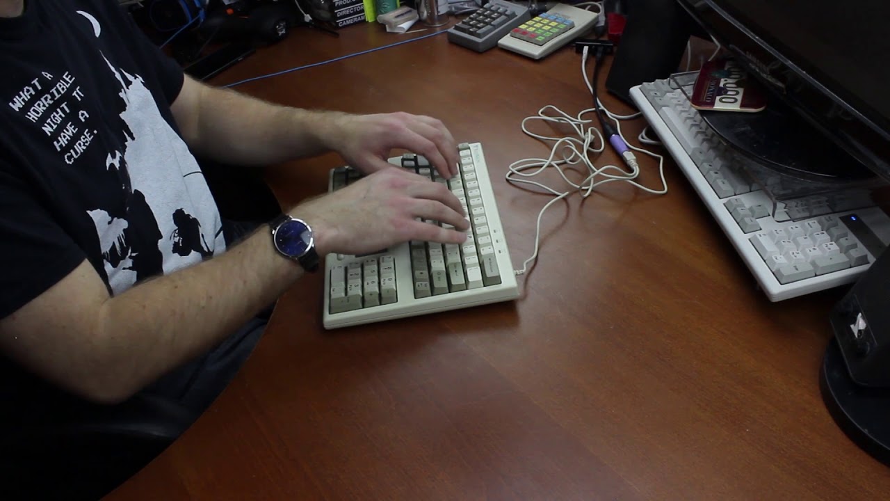 Typing Demo XL - Alps SKBM White (Tellervision GP101) (ASMR)