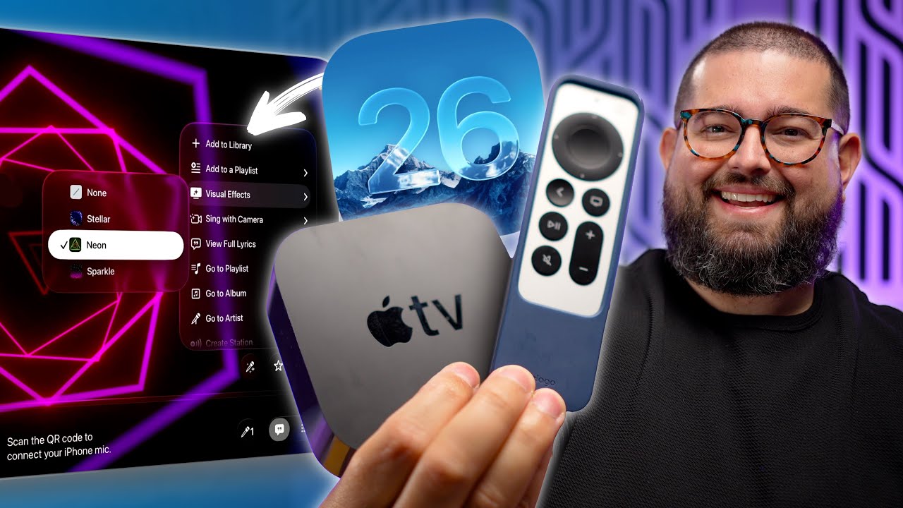 Każda NOWA funkcja Apple TV w tvOS 26