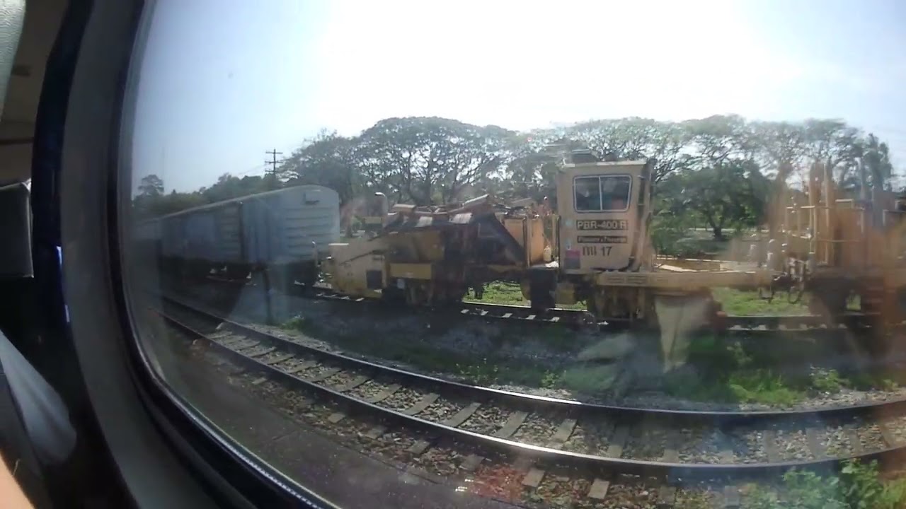 Train — Surat Thani 🇹🇭 — Uncut Walking Through Thailand part 187