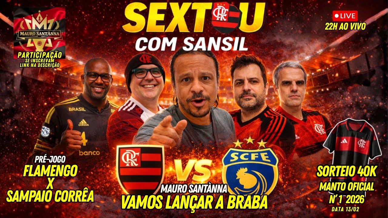 Vamos lançar a braba no Sextou com Sansil e Mauro Sant’Anna: precisamos de Marcos Leonardo? Por quê!