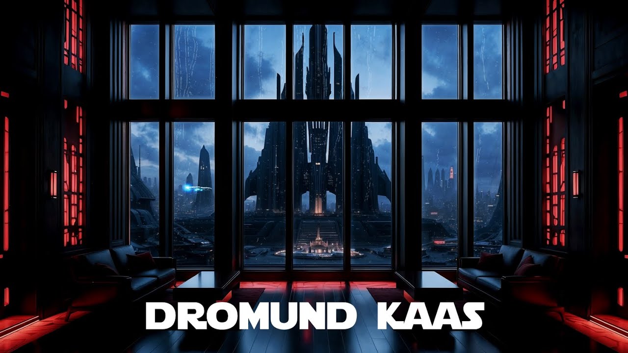 Dromund Kaas Apartment | Rainy City Ambience - Star Wars ASMR 4K