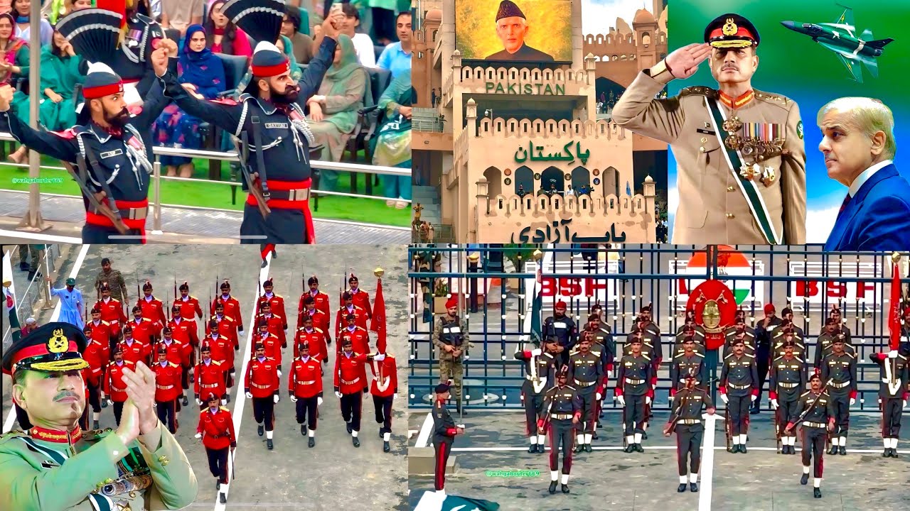 14-15 August 2025 | 78th Pakistan-India Independence Day is Being Celebrated at Wagah-Attari Border