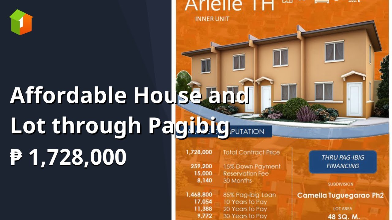 Affordable House and Lot through Pagibig