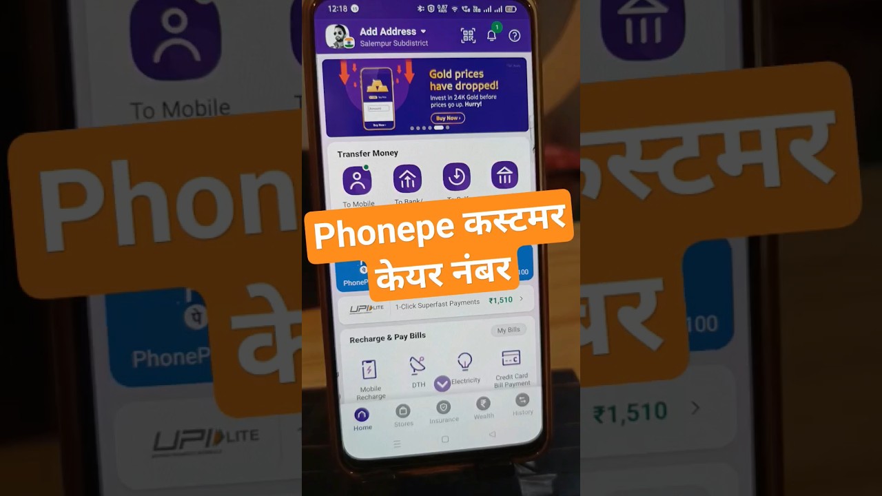 phonepe customer care number