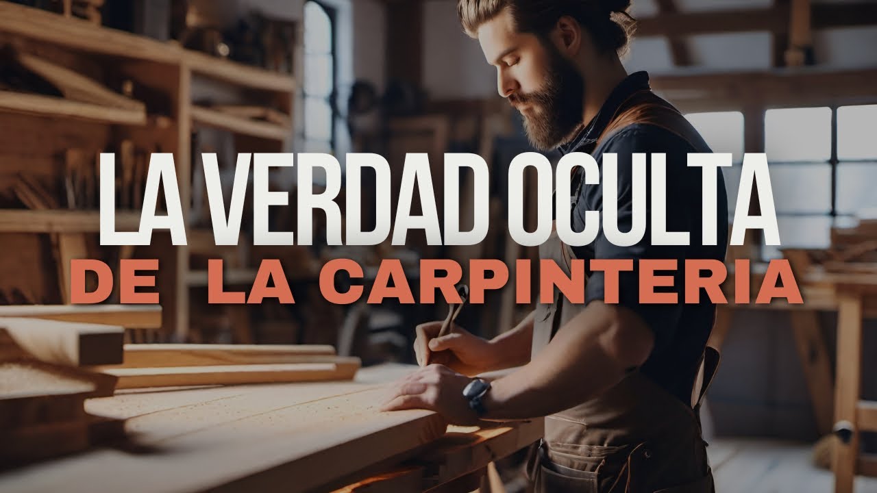 Descubre los secretos ocultos de la carpinter&iacute;a de madera: La verdad m&aacute;s all&aacute; del glamour
