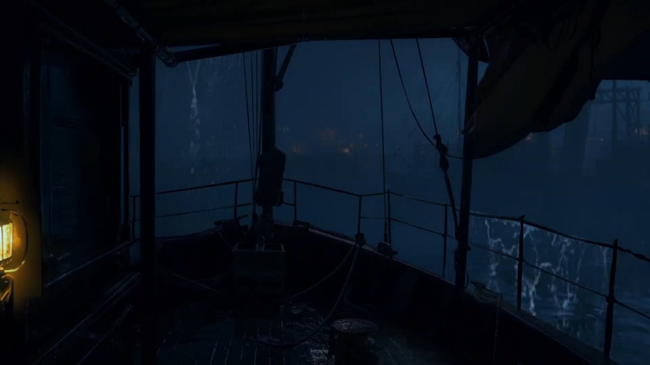 Rain on Boat Roof at Quiet Harbor | Heavy Rainstorm Sounds for Deep Sleep | Stress Relief Ambience