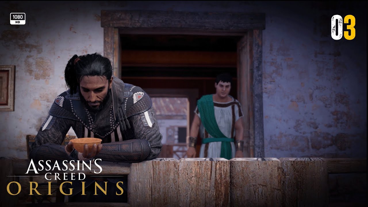 Assassin's Creed Origins Gameplay Walkthrough Part 03  [1080P 60 FPS PC] -No Commentary